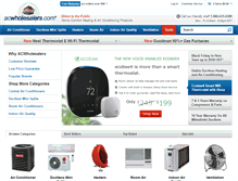 Tablet Screenshot of acwholesalers.com